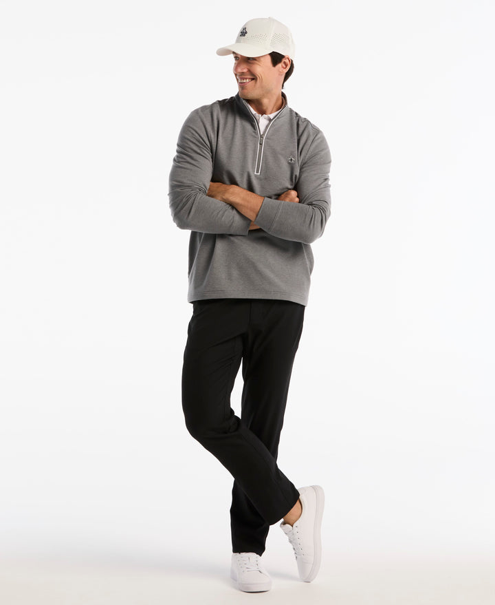 Men's French Terry Quarter Zip Earl Pull-Over