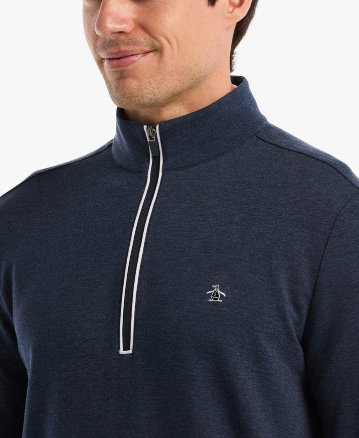Men's French Terry Quarter Zip Earl Pull-Over