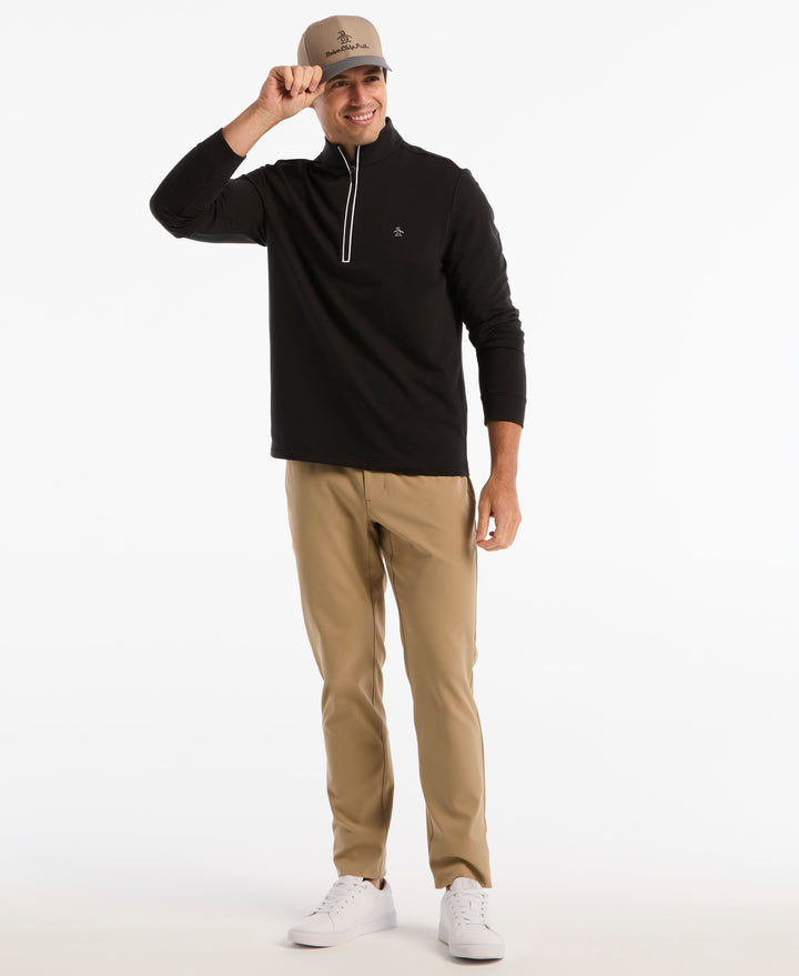 Men's French Terry Quarter Zip Earl Pull-Over
