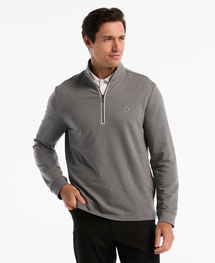 Men's French Terry Quarter Zip Earl Pull-Over