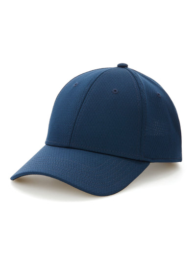 Front Crested Structured Golf Hat (Navy/Black) 