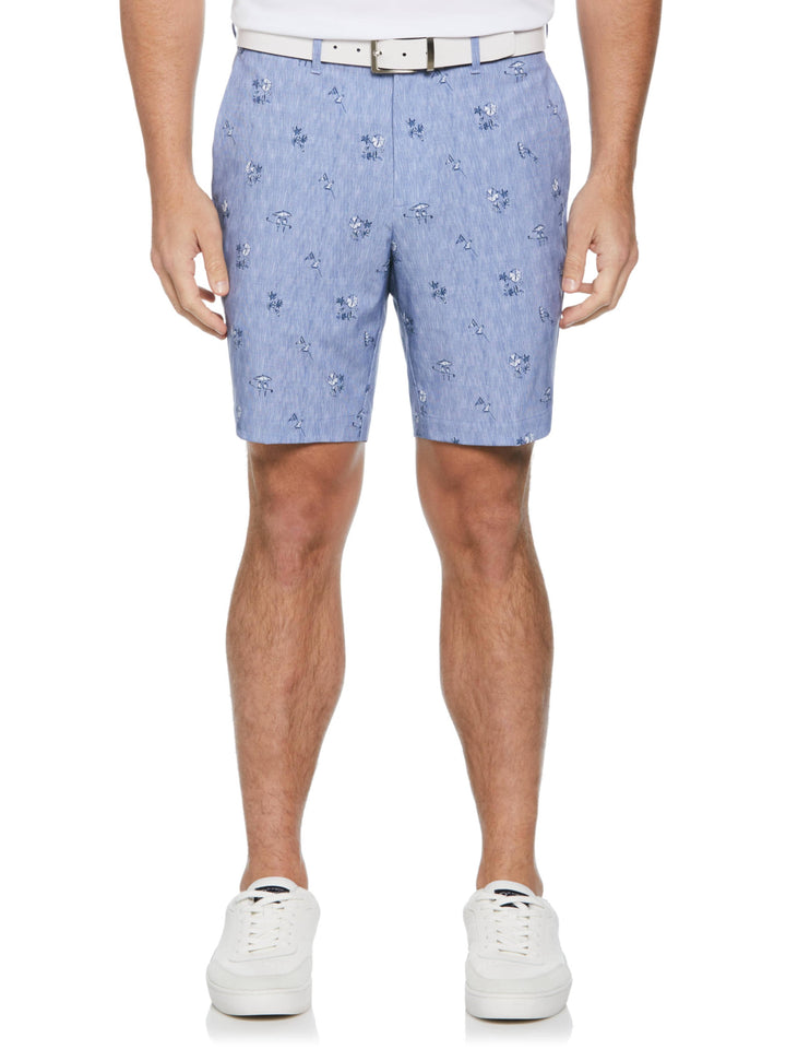 Men's Fun In Da Sun 8" Printed Golf Short