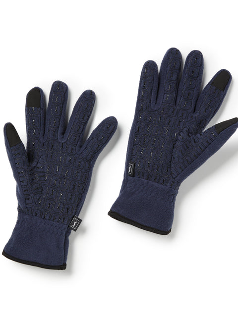 Gel Printed Thermal Golf Gloves (Navy) 