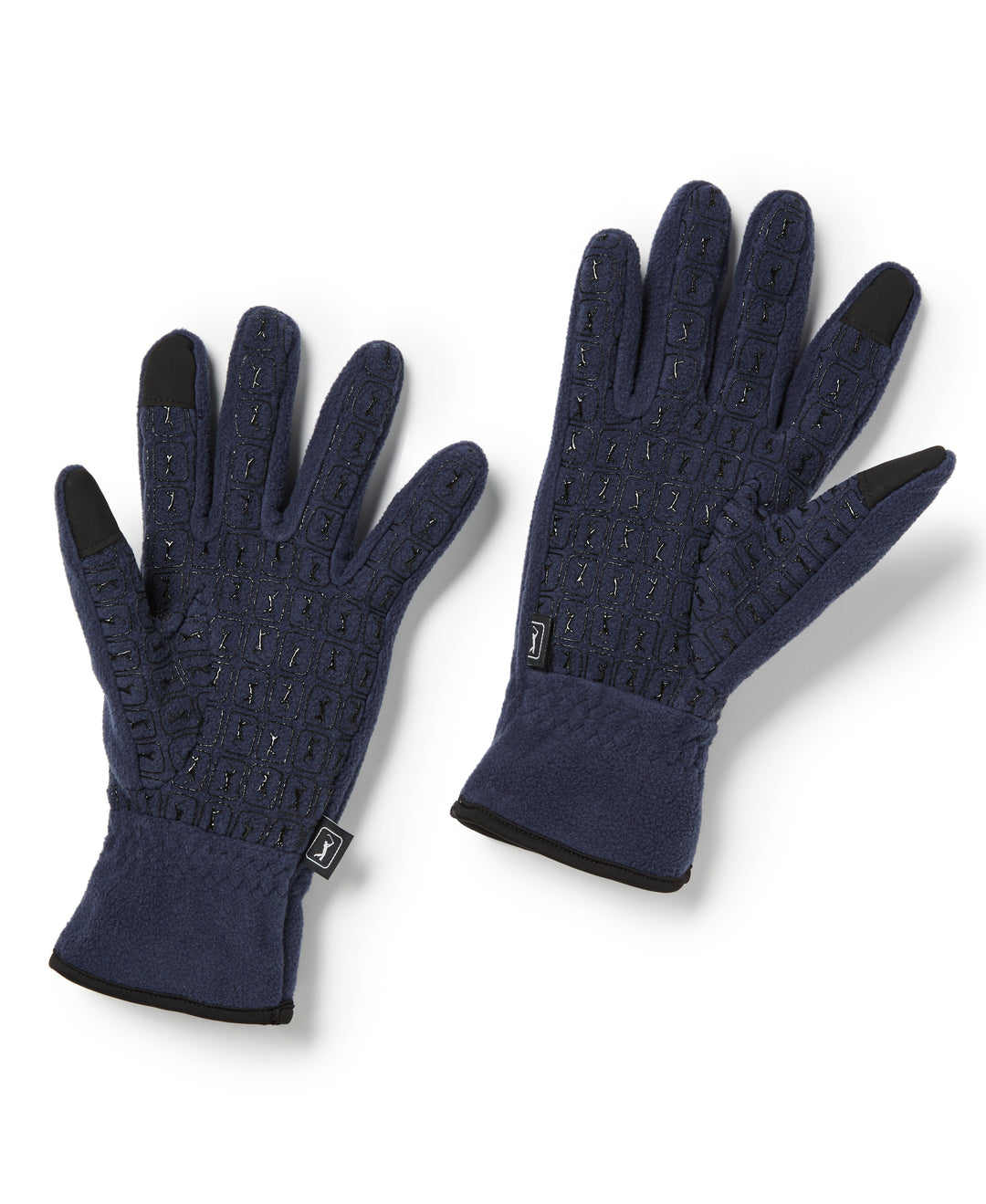 Gel Printed Thermal Golf Gloves (Navy) 
