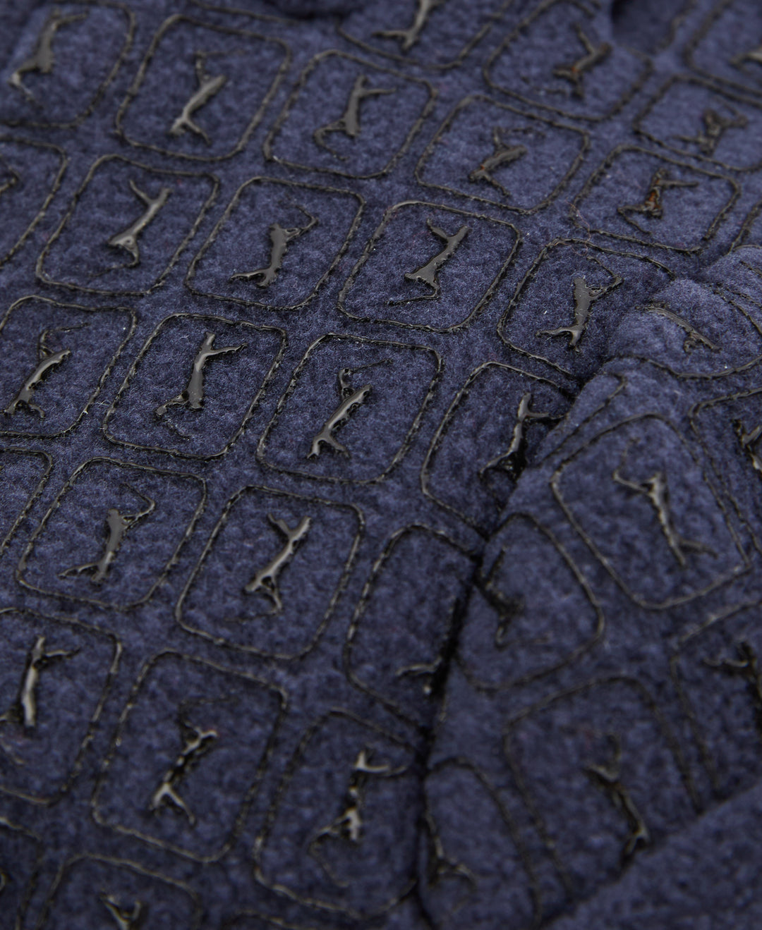 Gel Printed Thermal Golf Gloves (Navy) 