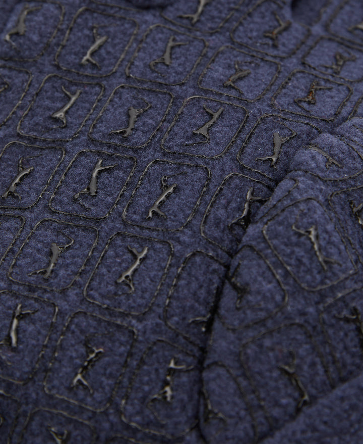 Gel Printed Thermal Golf Gloves (Navy) 