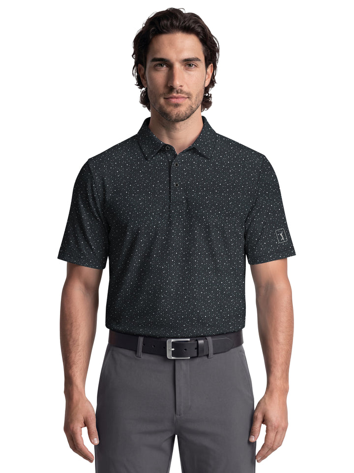 Men's Geo Confetti Polo