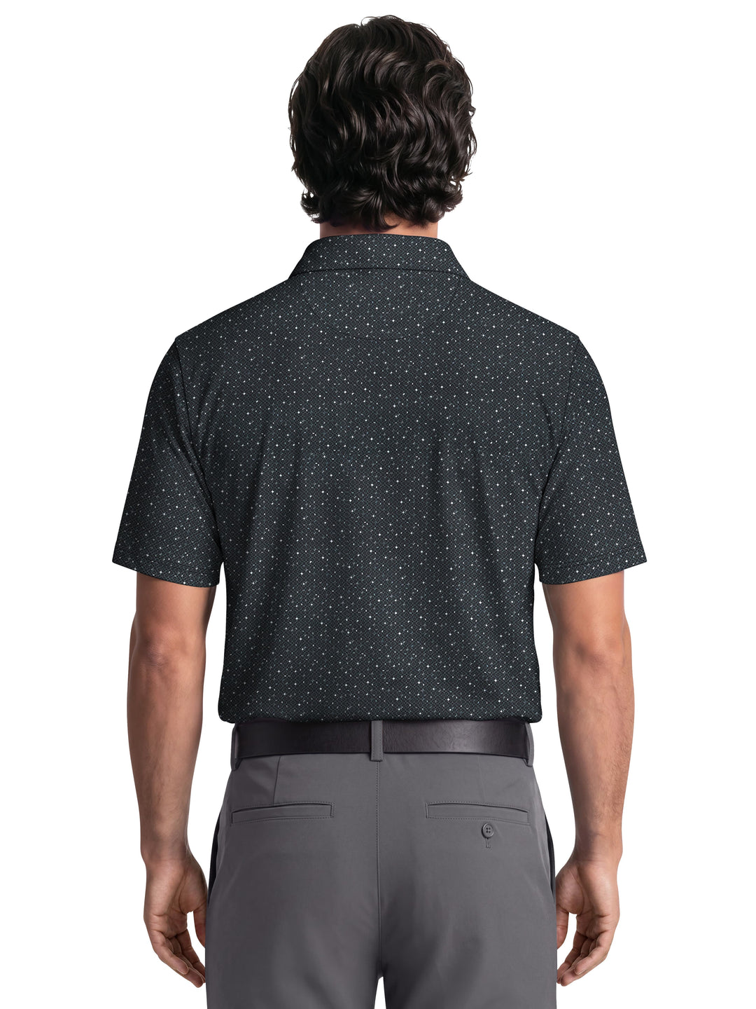 Men's Geo Confetti Polo