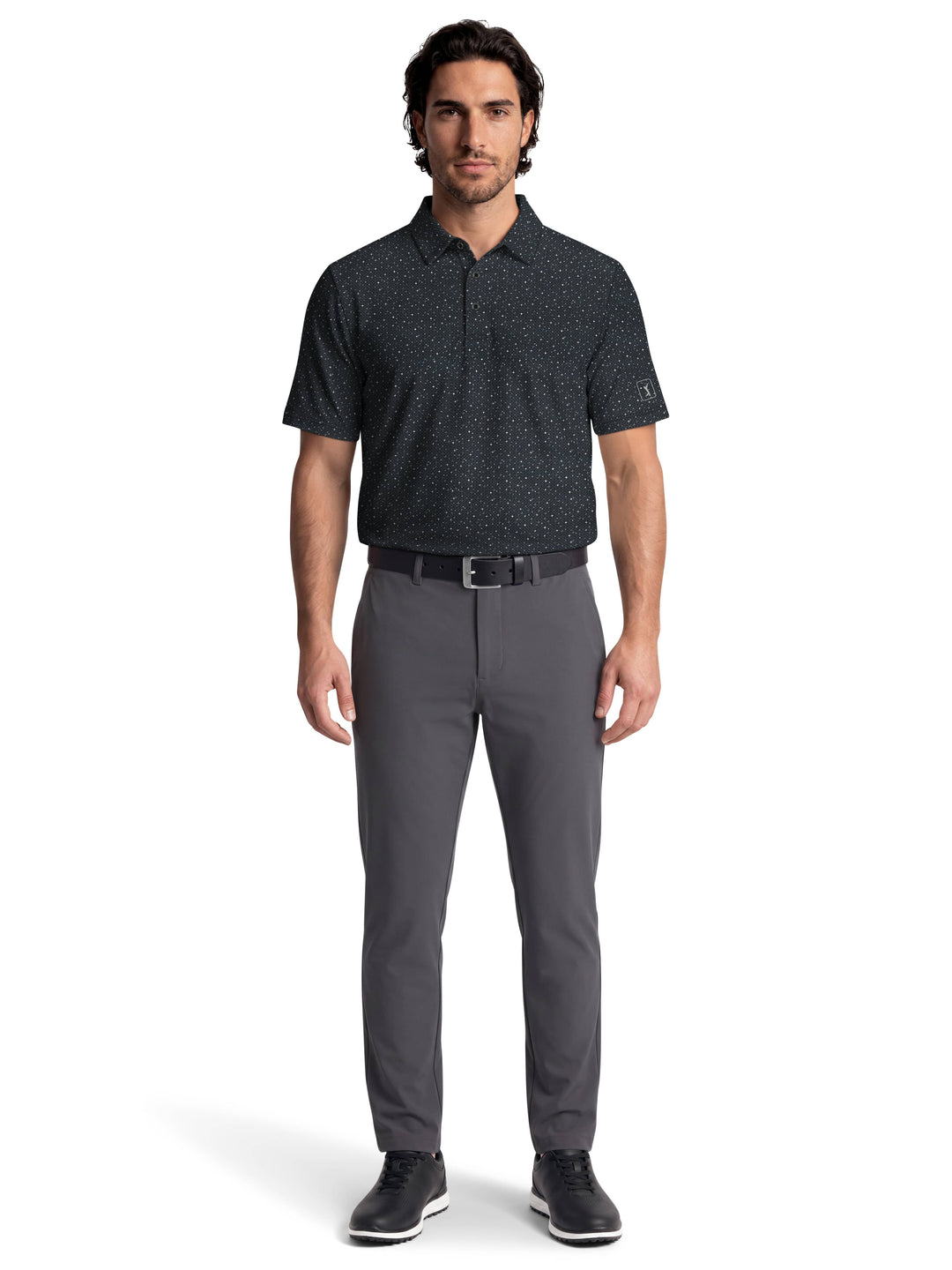 Men's Geo Confetti Polo