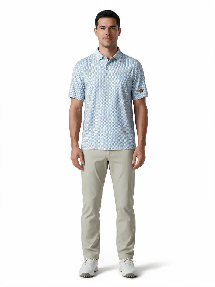 Men's Geo Drinks Polo