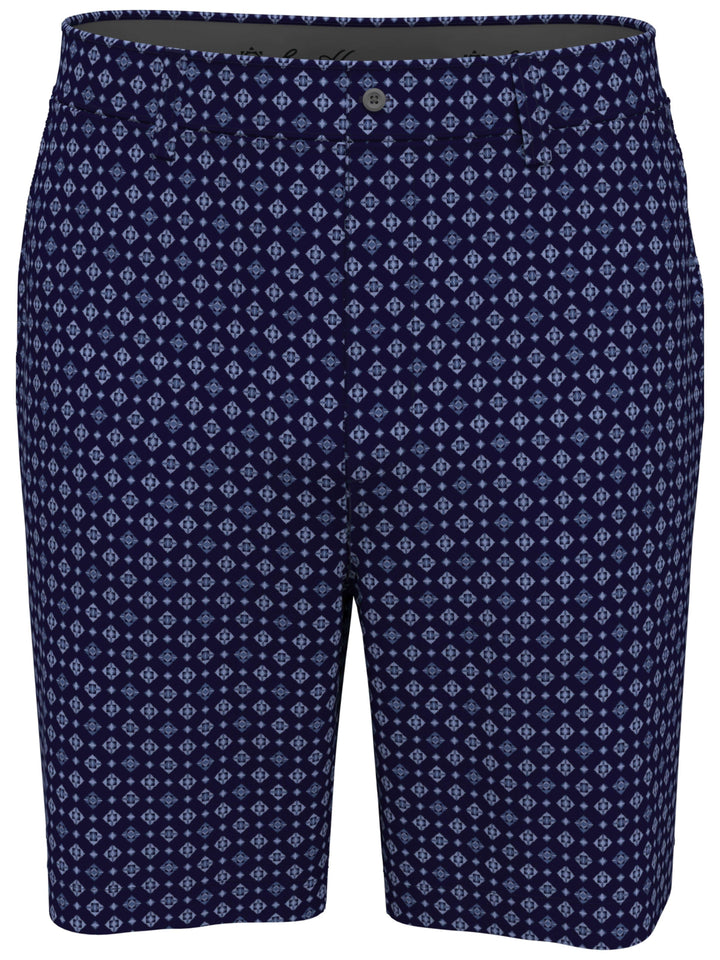 Men's Geometric Print Golf Short | 9" Inseam