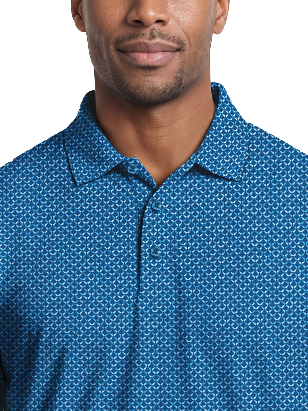 Men's Golf Bag Conversational Print Polo