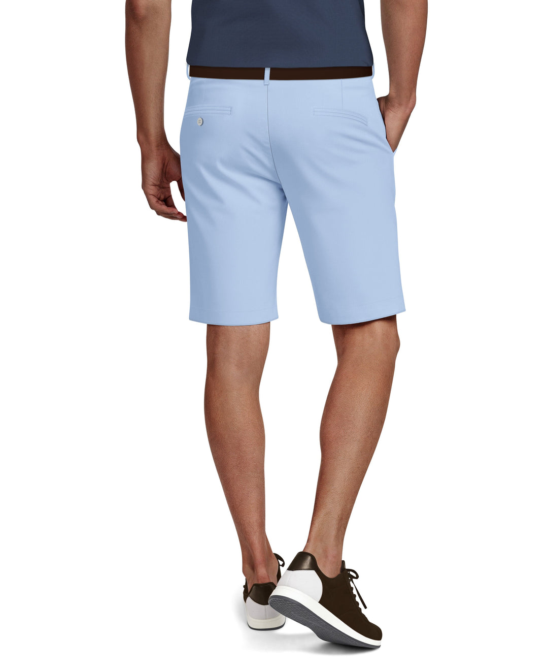9" Active Waist Golf Short (Chambray Blue) 