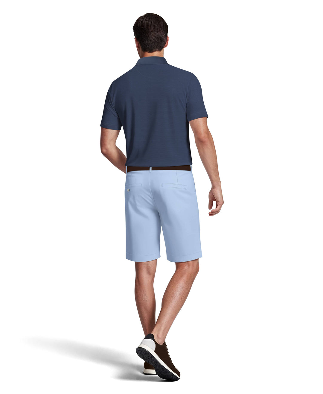9" Active Waist Golf Short (Chambray Blue) 