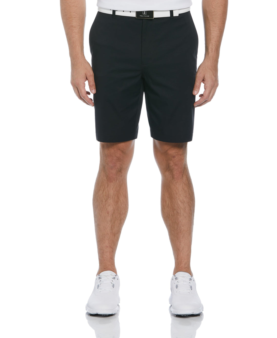 9" Flat Front Golf Short (Caviar) 