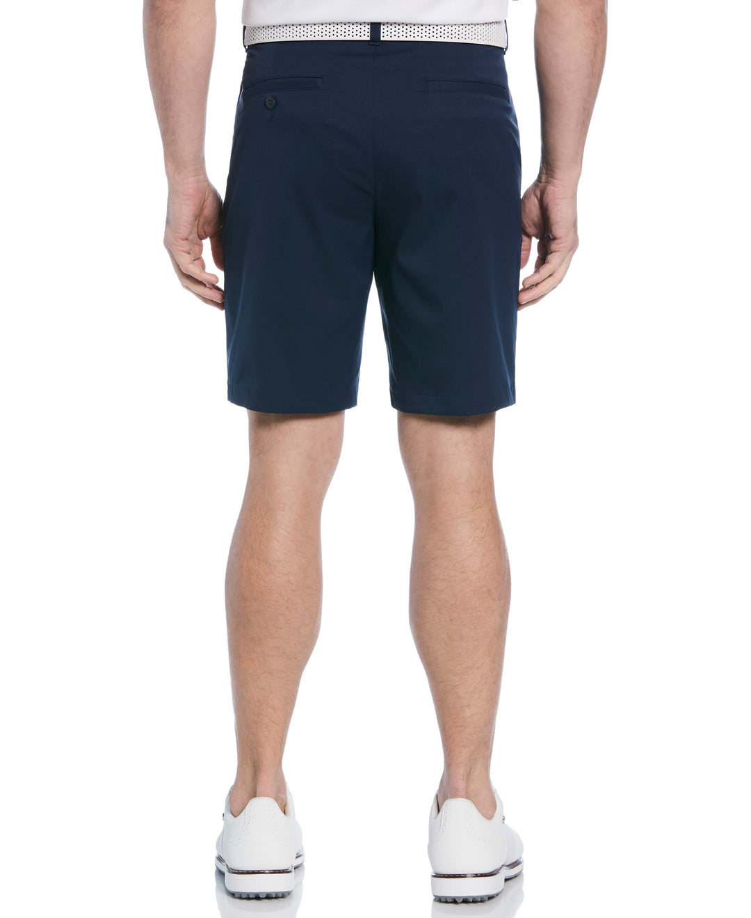 9" Flat Front Golf Short (Black Iris) 