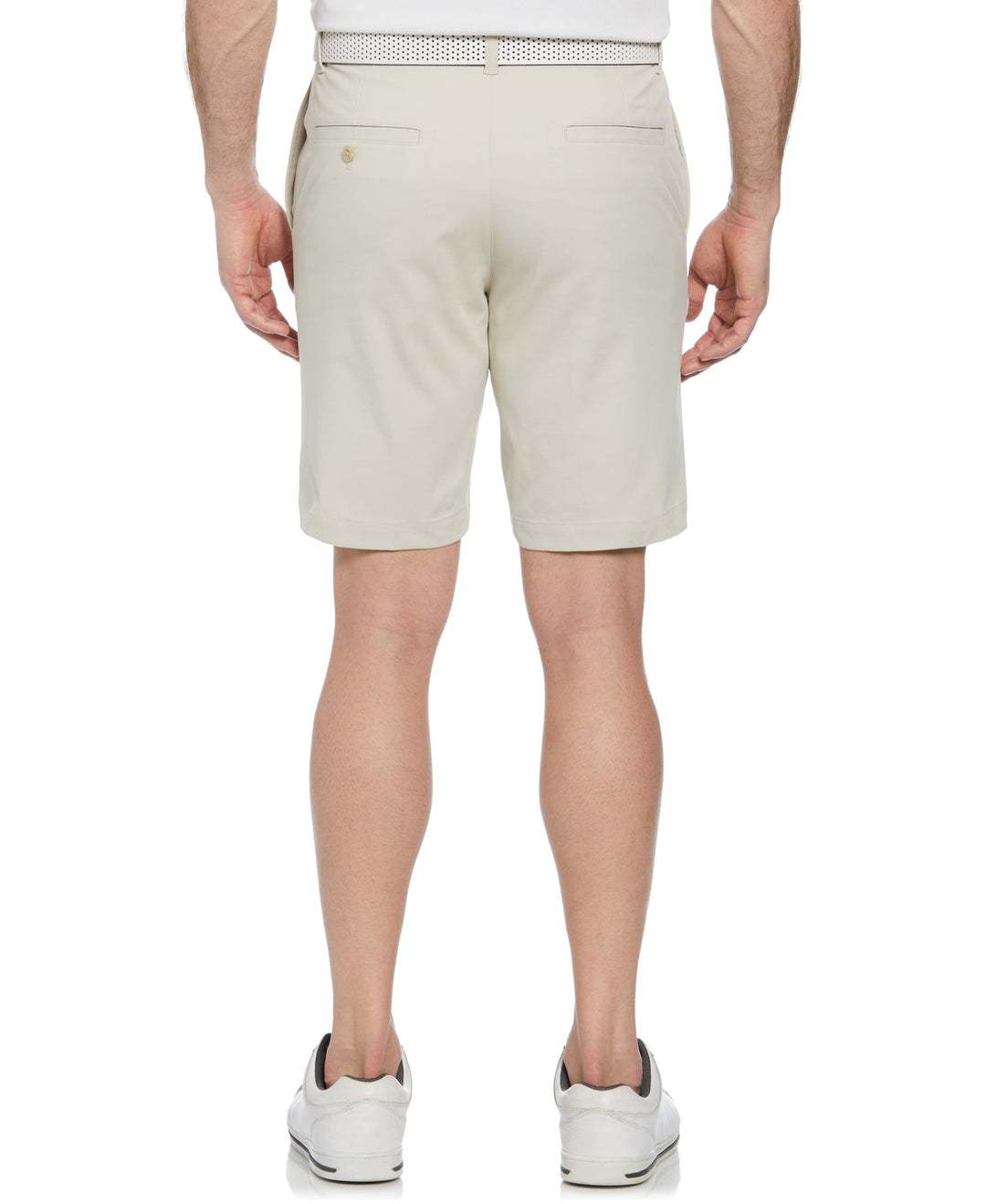9" Flat Front Golf Short (Silver Lining) 