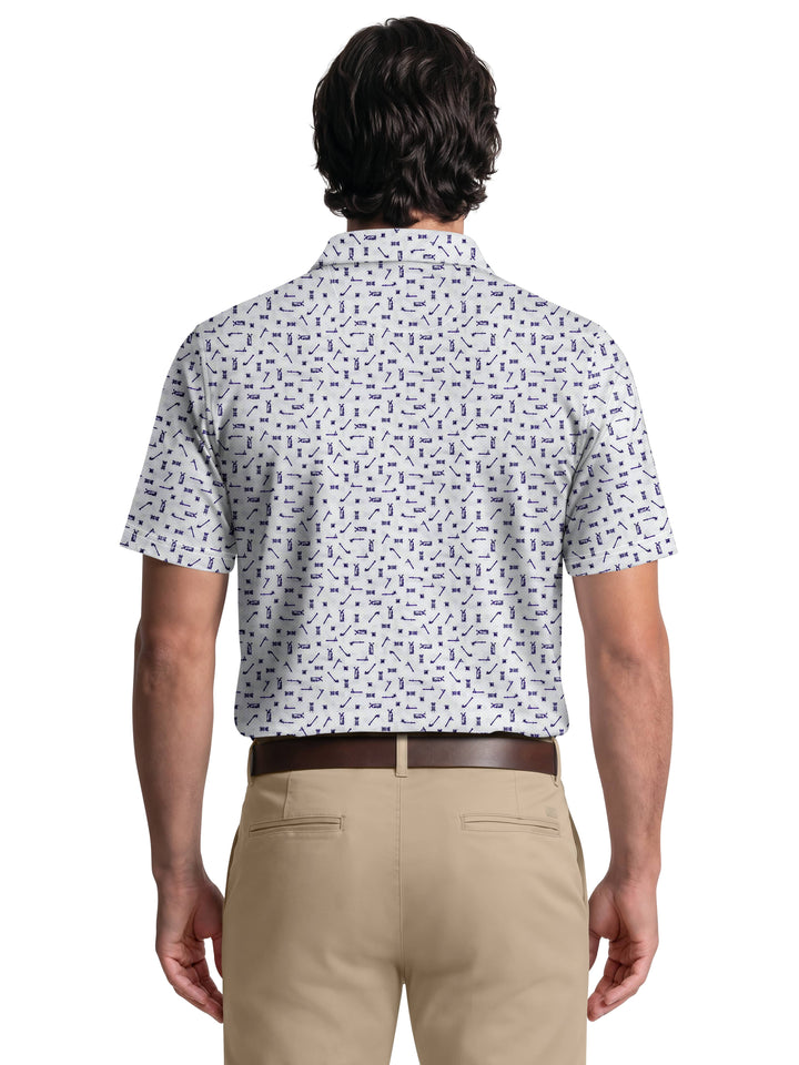Men's Golf Sketchbook Printed Polo