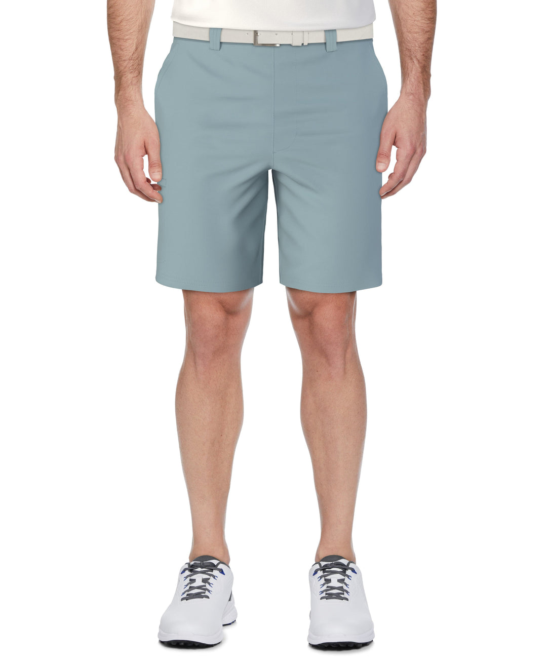 Men's 9" Stretch Cargo Short (Smoke Blue) 