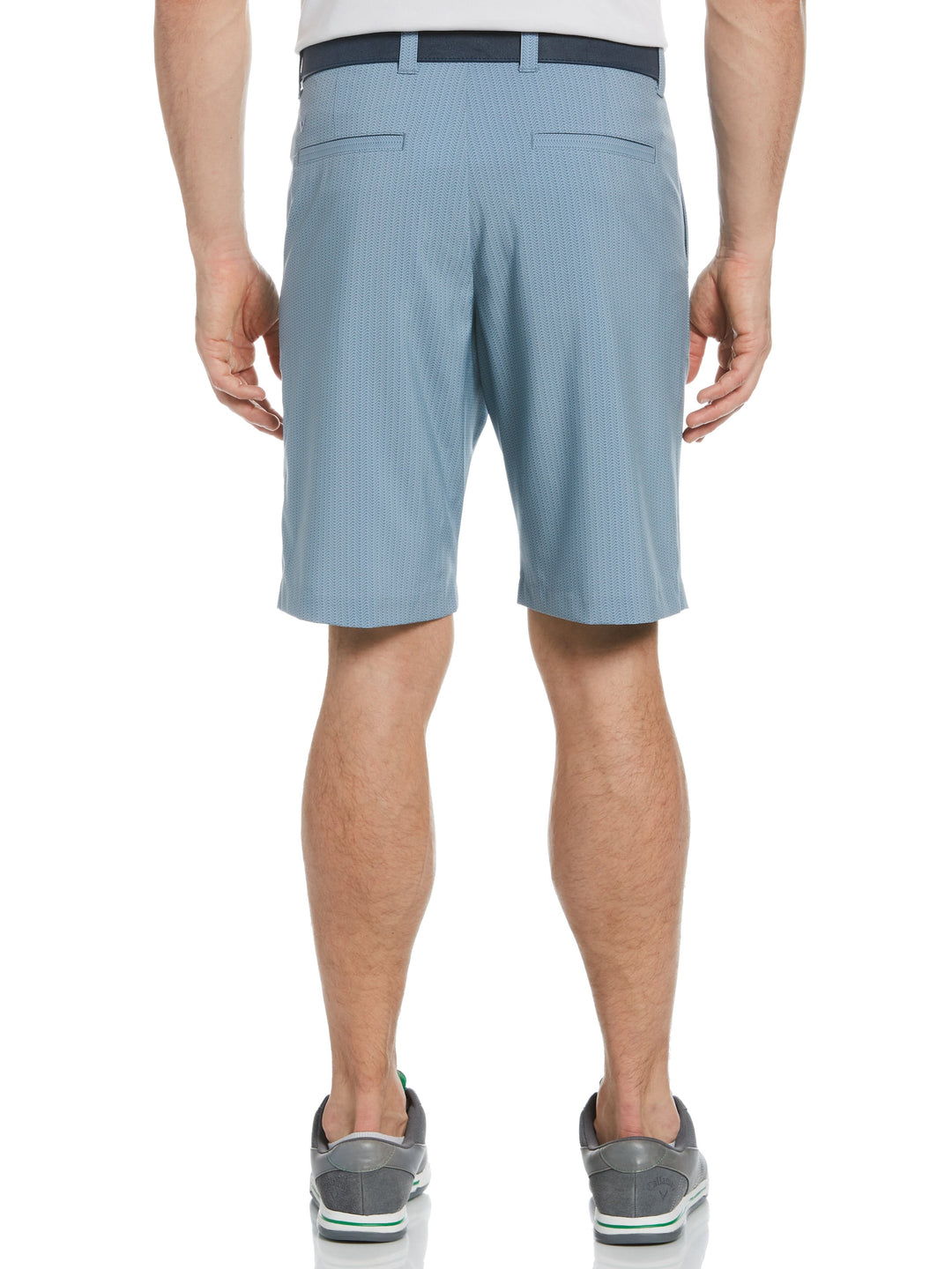 Mens Golf Tee Print Short (Flint Stone) 