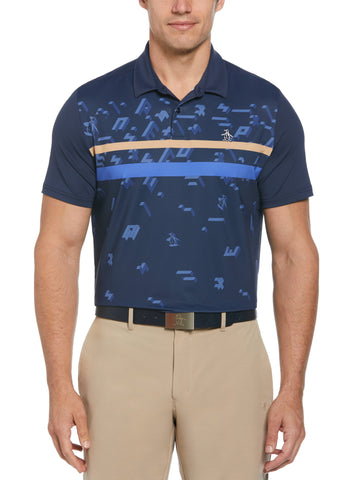 Original Penguin Men's Got Game Engineered Stripe Block