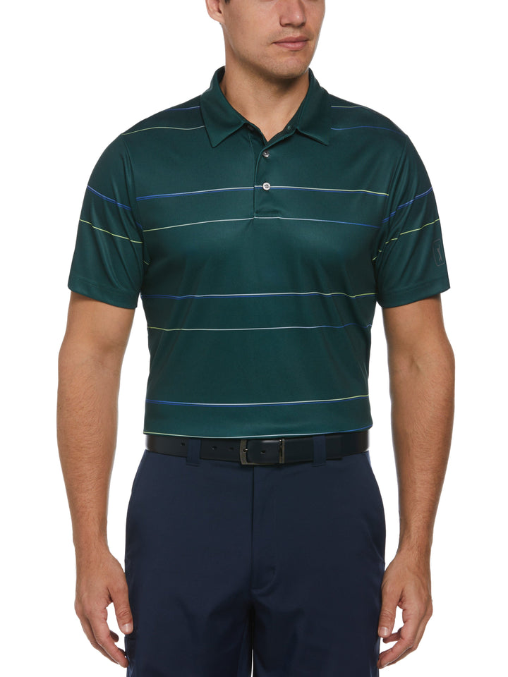 Gradient Stripe Golf Polo (Sycamore) 
