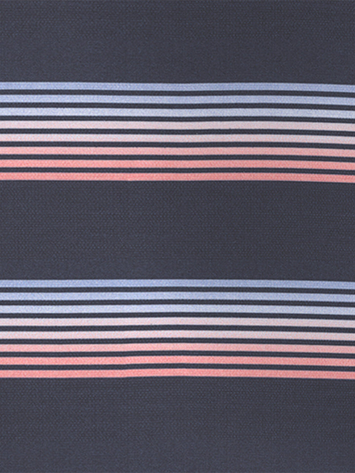 Men's Gradient Stripe Polo Shirt