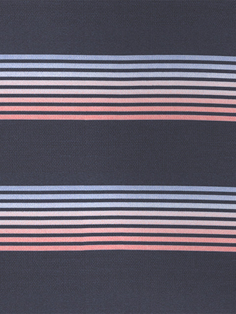 Men's Gradient Stripe Polo Shirt