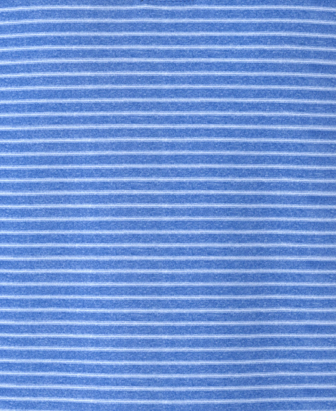 Heather Feeder Stripe Golf Polo (Lt Indigo Bunting Htr) 