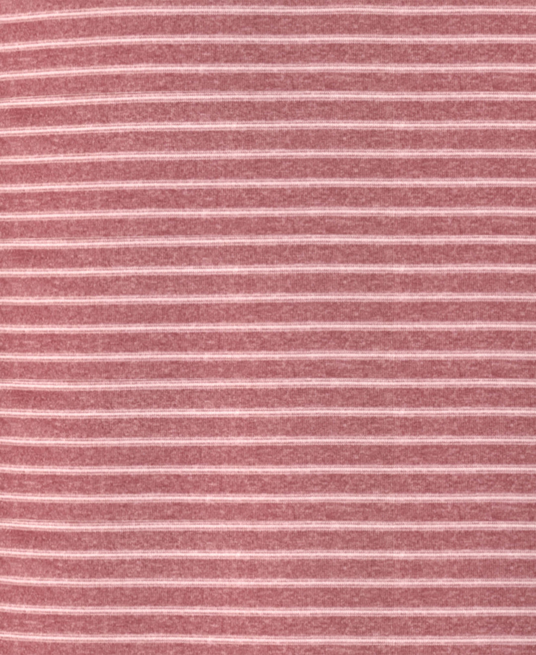 Heather Feeder Stripe Golf Polo (Earth Red Htr) 