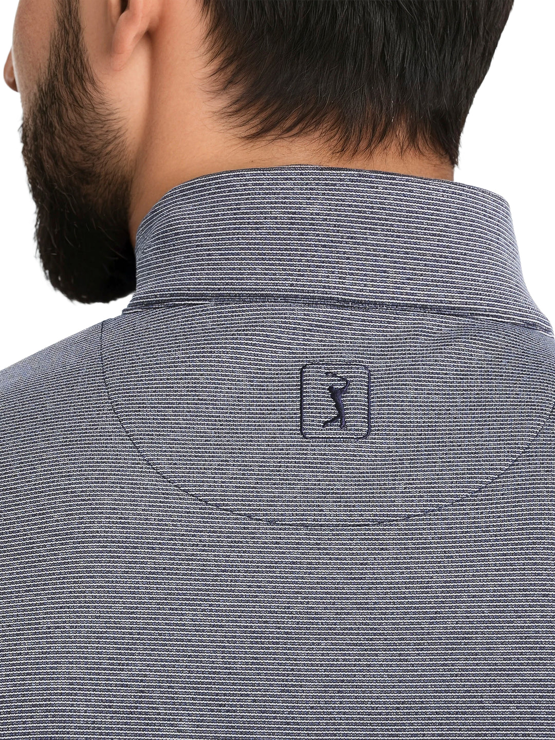 Men's Heather Fleece Quarter Zip Golf Pullover