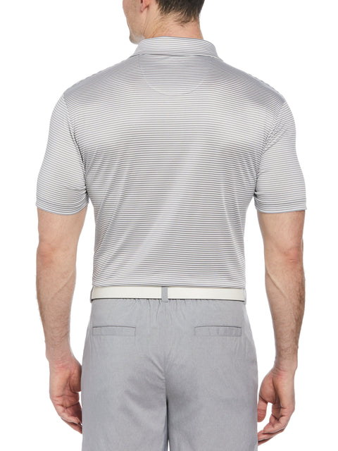 Short Sleeve 2 Color P/D Stripe Polo  (Tradewinds) 