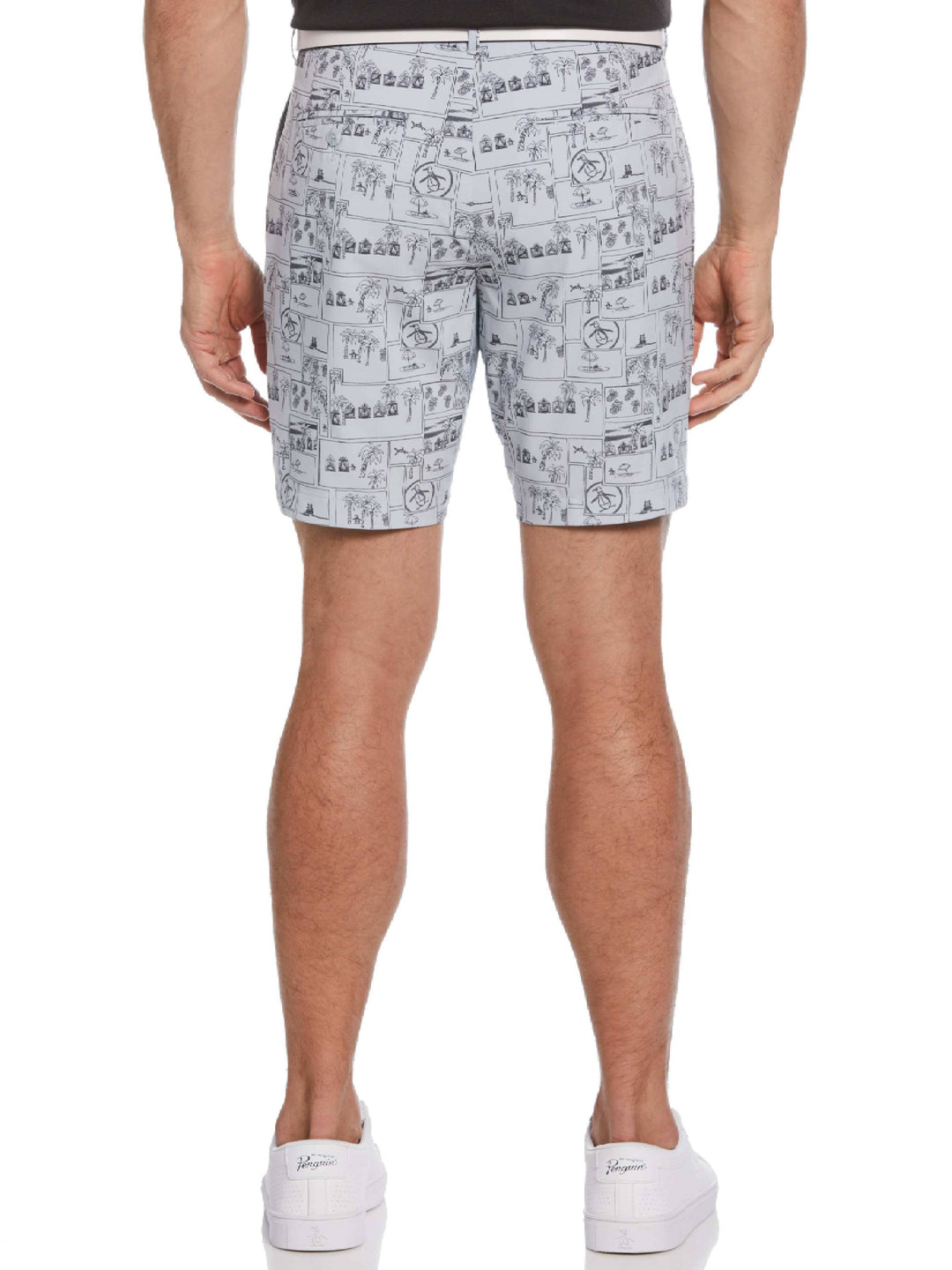 Men's Heritage Beach Club Print 8" Golf Shorts