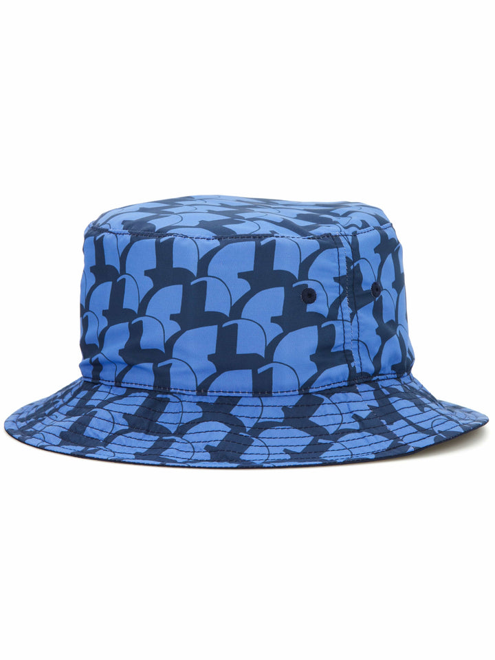 Heritage Reversible Print Golf Bucket Hat (Black Iris) 