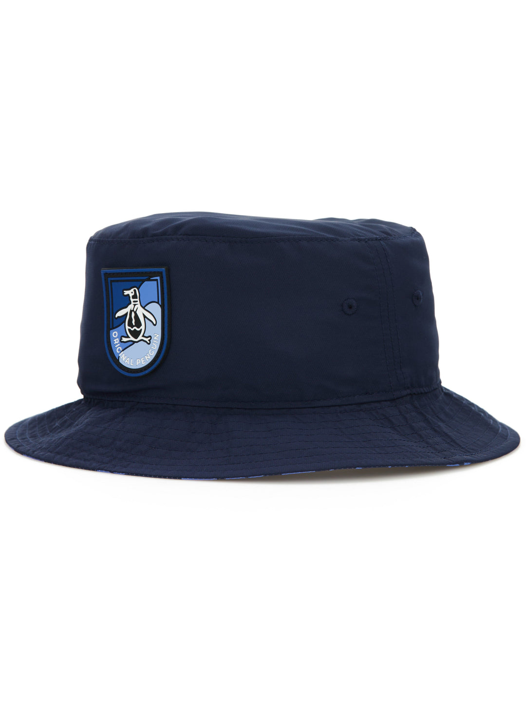 Heritage Reversible Print Golf Bucket Hat (Black Iris) 