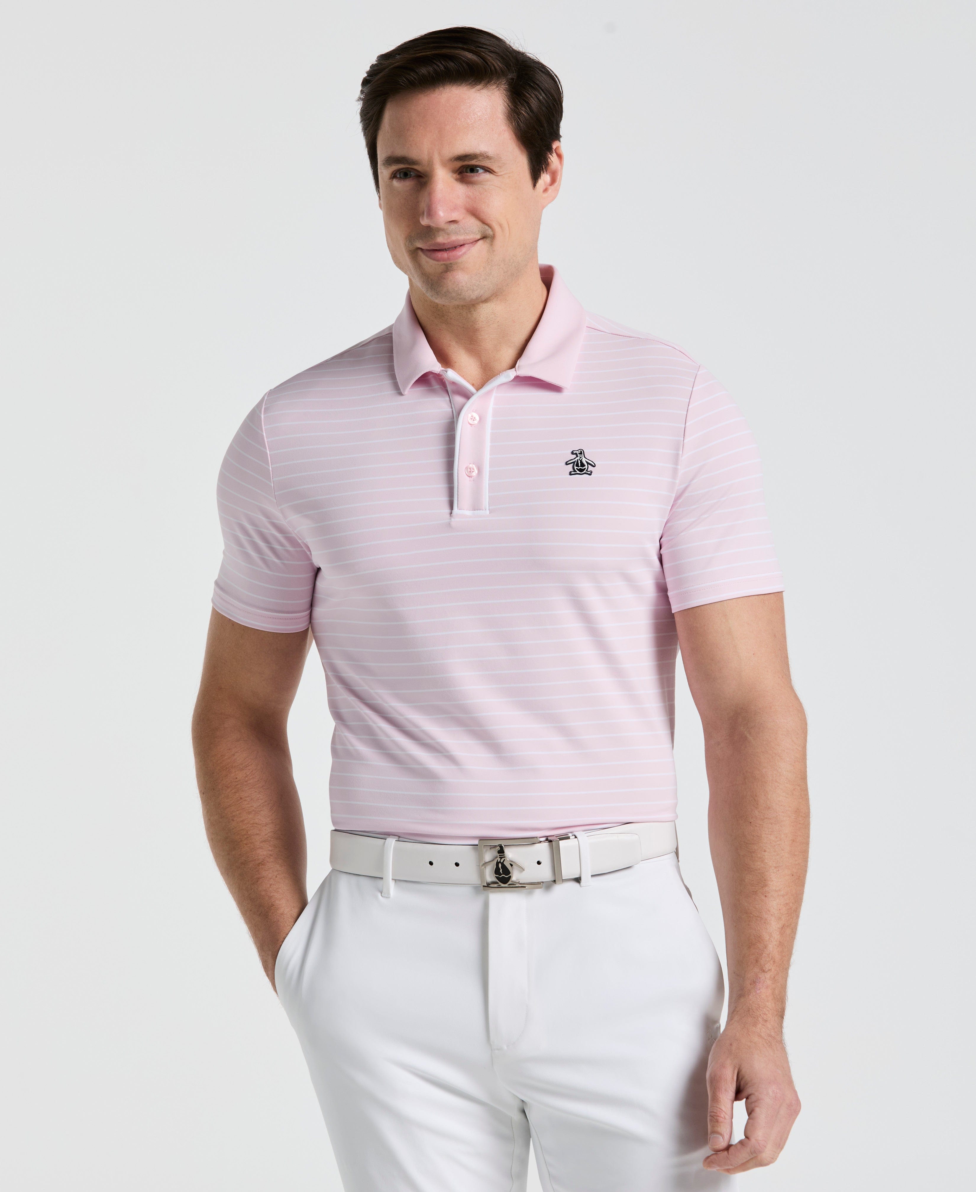 Men's Heritage Stripe Golf Polo – Golf Apparel Shop