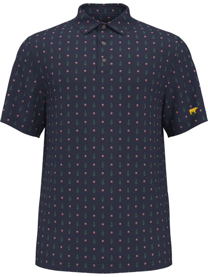 Men's Holiday Foulard Polo