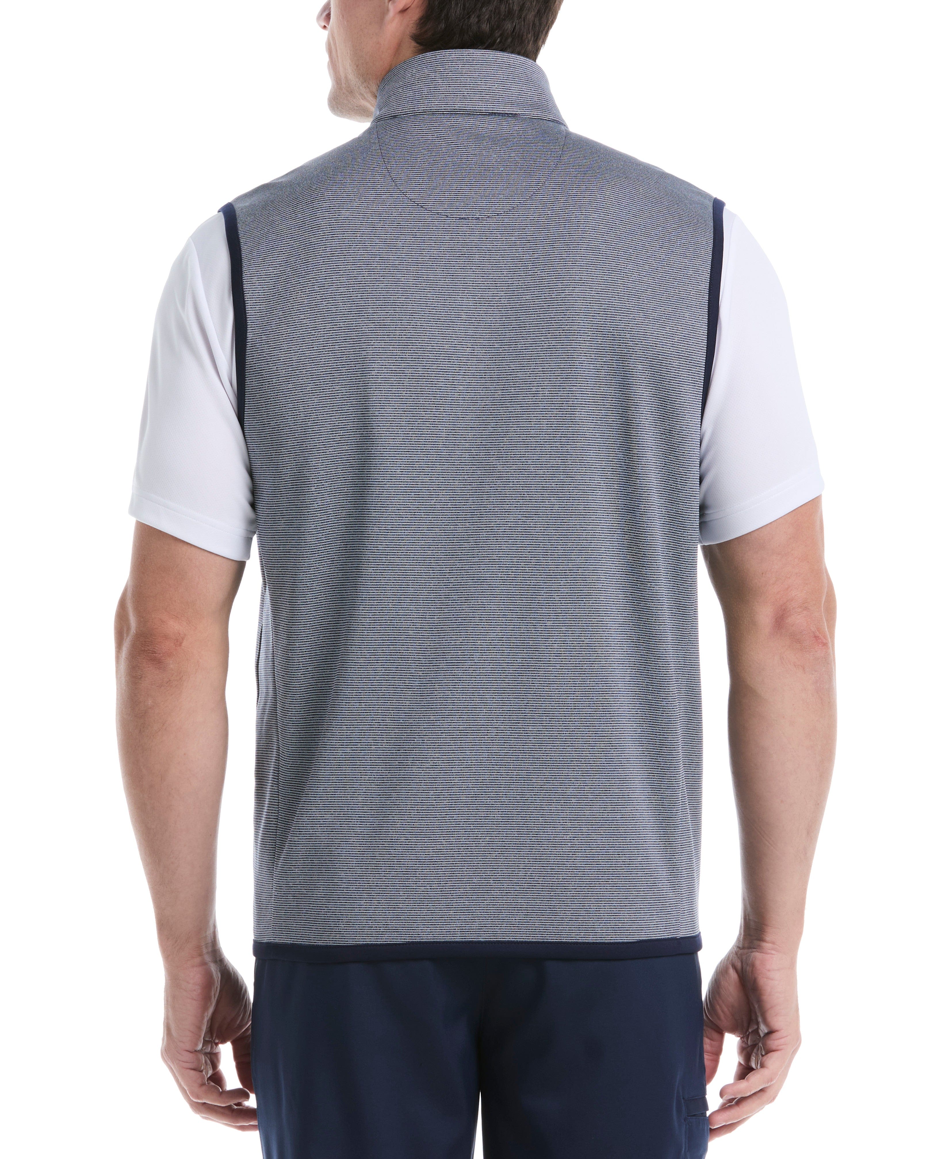 Men's Horizontal Heather Fleece Golf Vest – Golf Apparel Shop