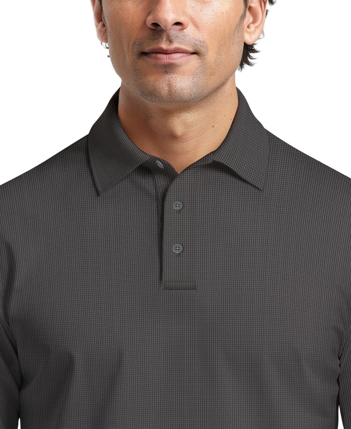 Houndstooth Golf Polo (Caviar) 