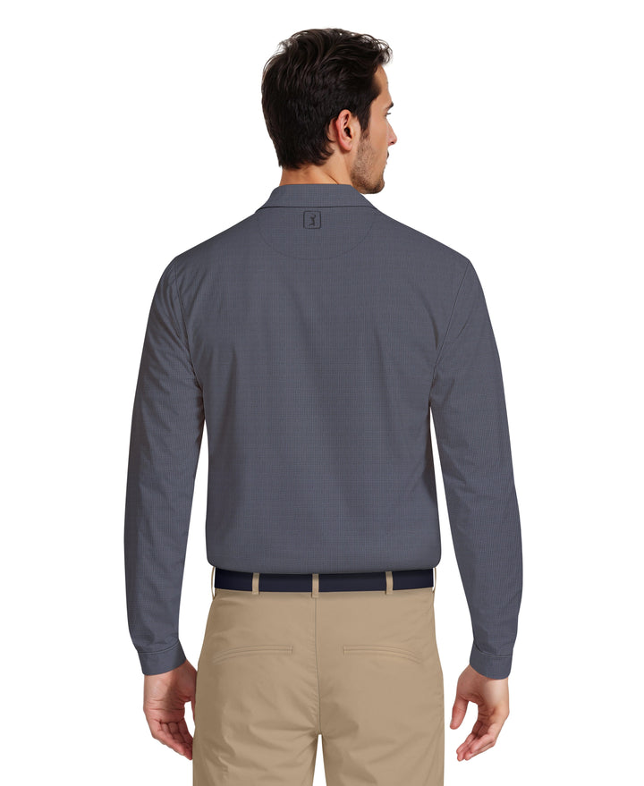 Houndstooth Golf Polo (Peacoat) 