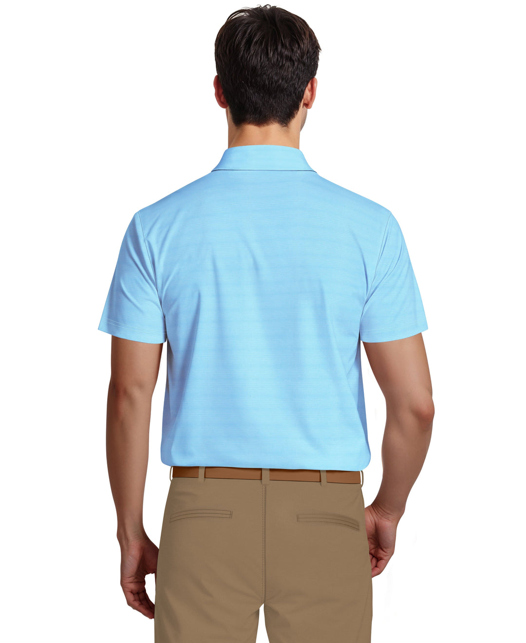 Jaspe Airflux Golf Polo (Crystal Sky Htr) 