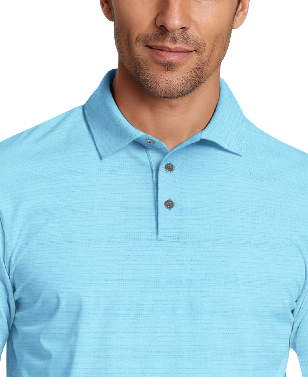 Jaspe Airflux Golf Polo (Crystal Sky Htr) 