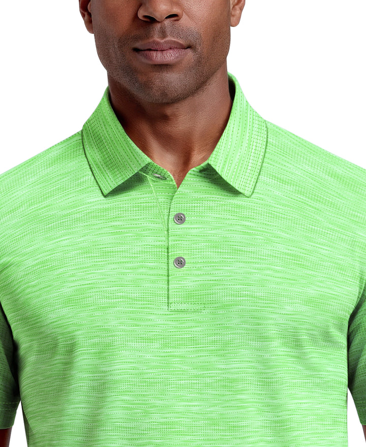 JASPE AIRFLUX POLO WITH SELF COLLAR (Spring Grn Htr) 