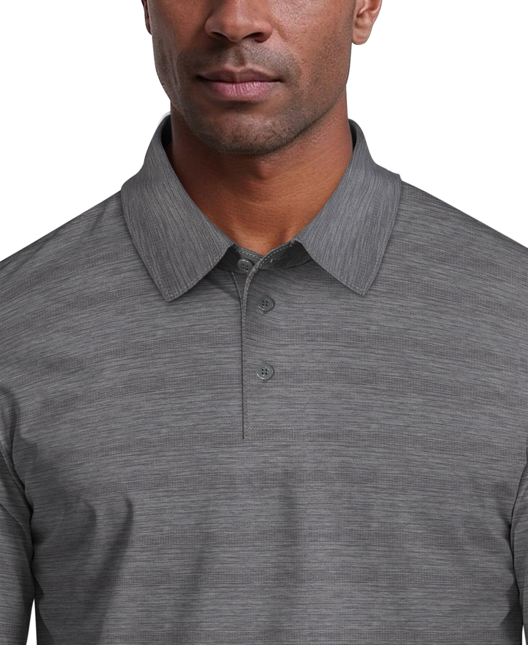 Jaspe Golf Polo Shirt (Med Flagstone Htr) 