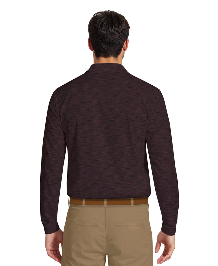 Jaspe Golf Polo Shirt (Zinfandel Htr) 