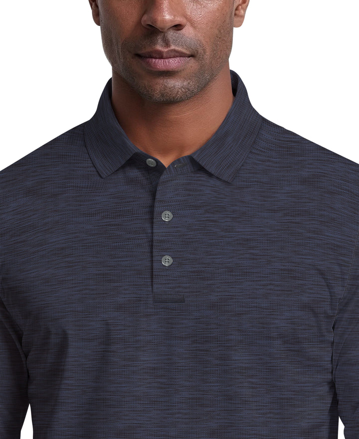 Jaspe Golf Polo Shirt (Peacoat Heather) 