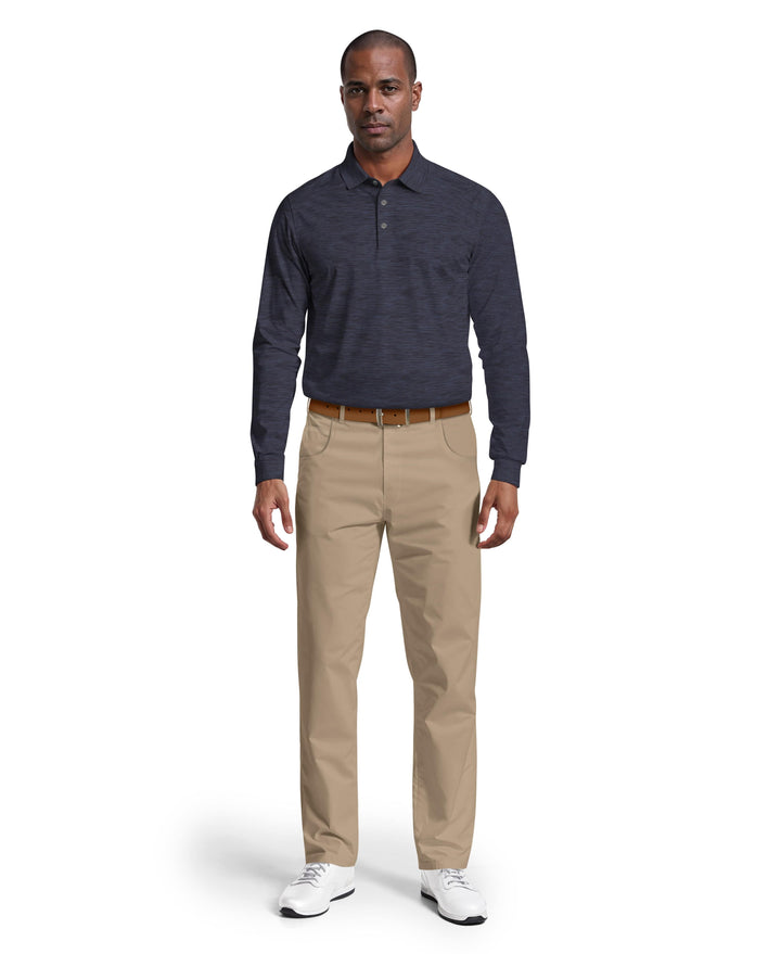 Jaspe Golf Polo Shirt (Peacoat Heather) 