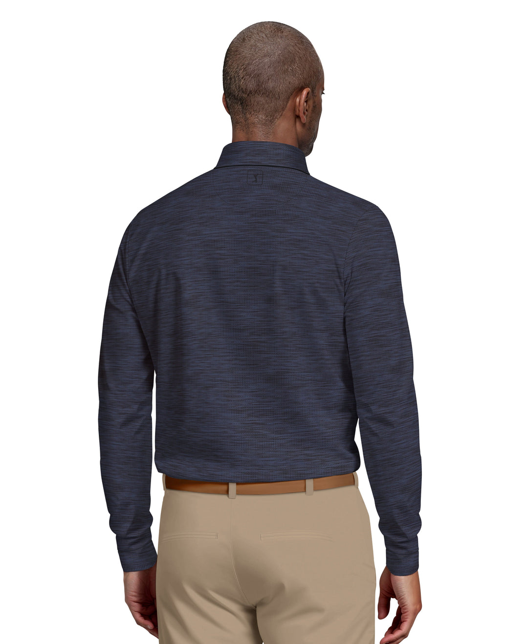 Jaspe Golf Polo Shirt (Peacoat Heather) 