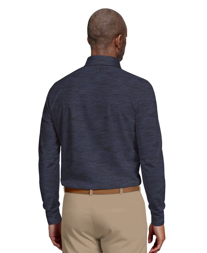 Jaspe Golf Polo Shirt (Peacoat Heather) 