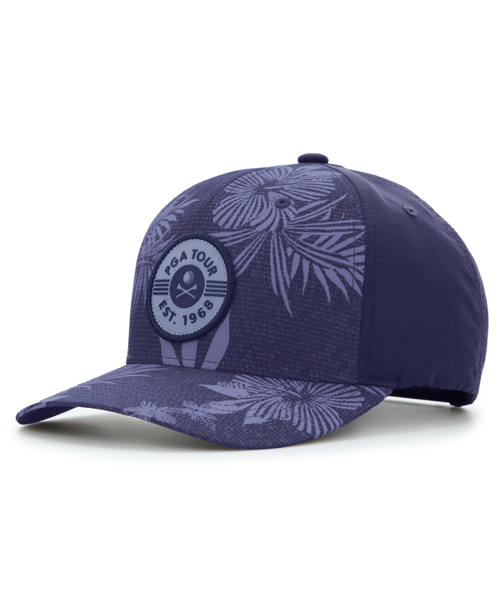 Leaf Print 2.0 Golf Cap (Peacoat) 
